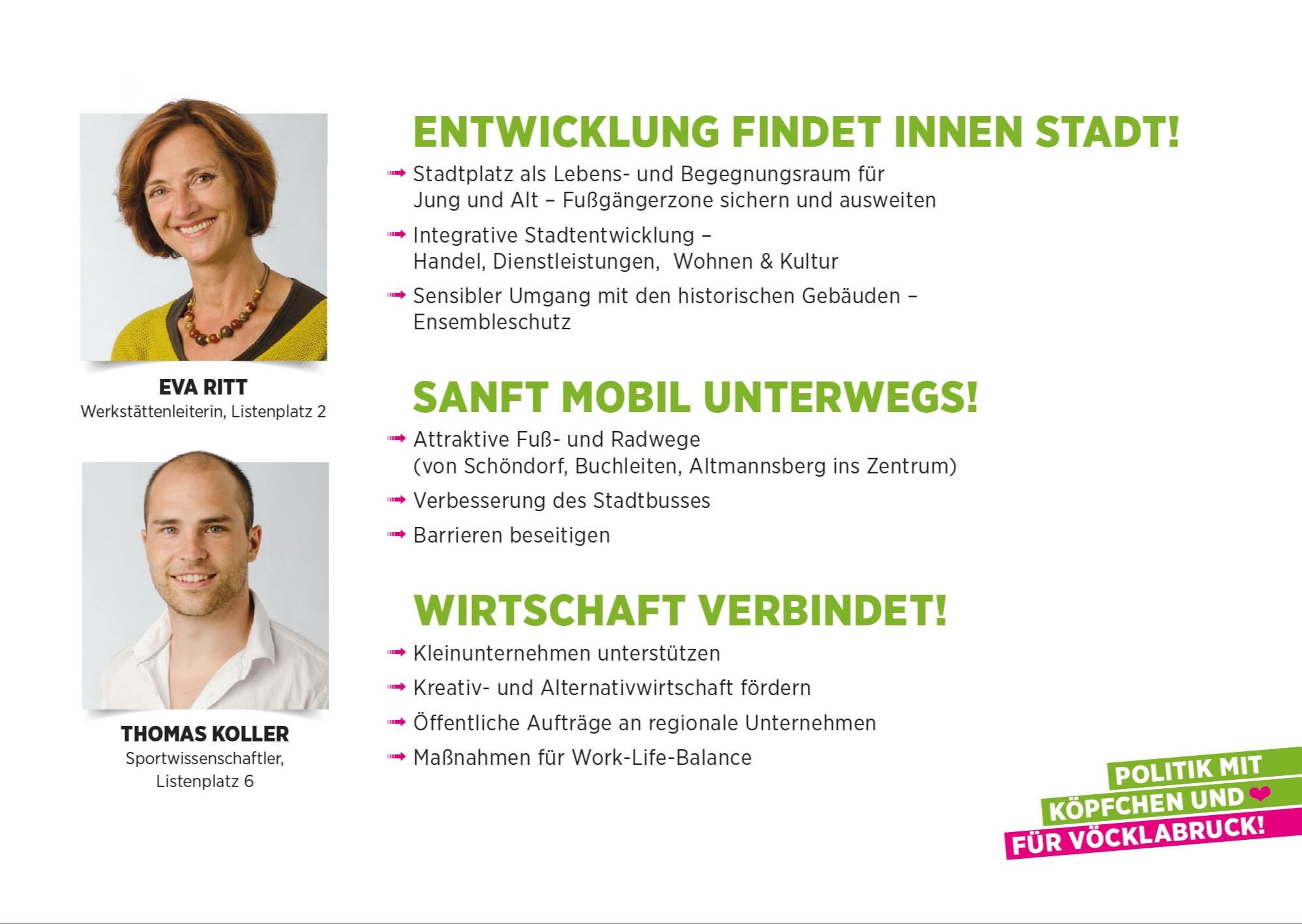 Programm | Die Grünen Vöcklabruck Programm | Die Grünen Vöcklabruck